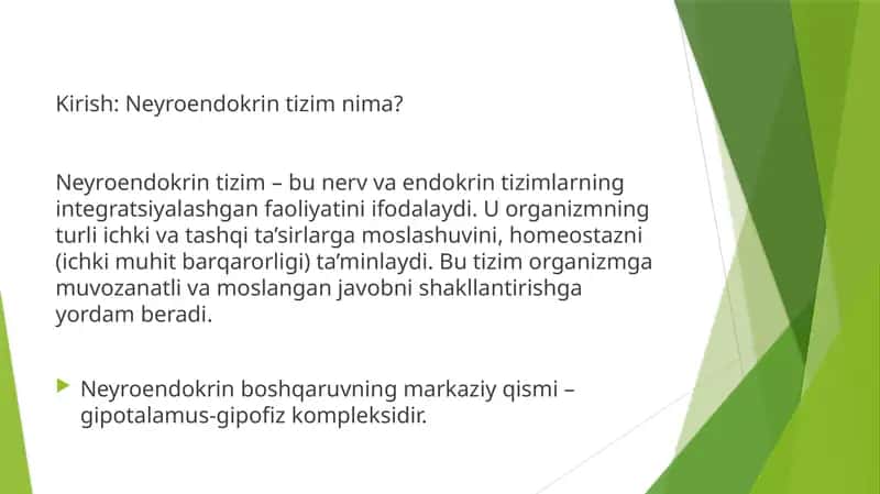 Nerv va endokrin tizim 1