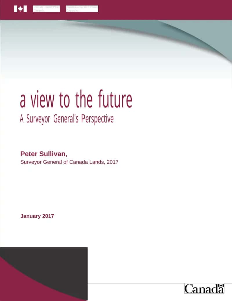 A Surveyor General's Perspective 1