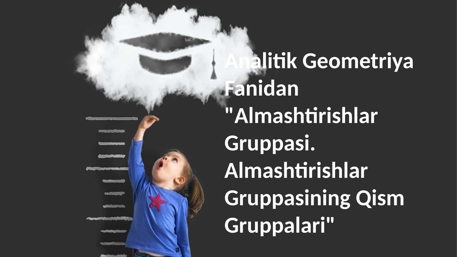 Analitik Geometriya Fanidan 1