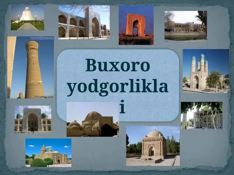 Buxoro yodgorliklari 1