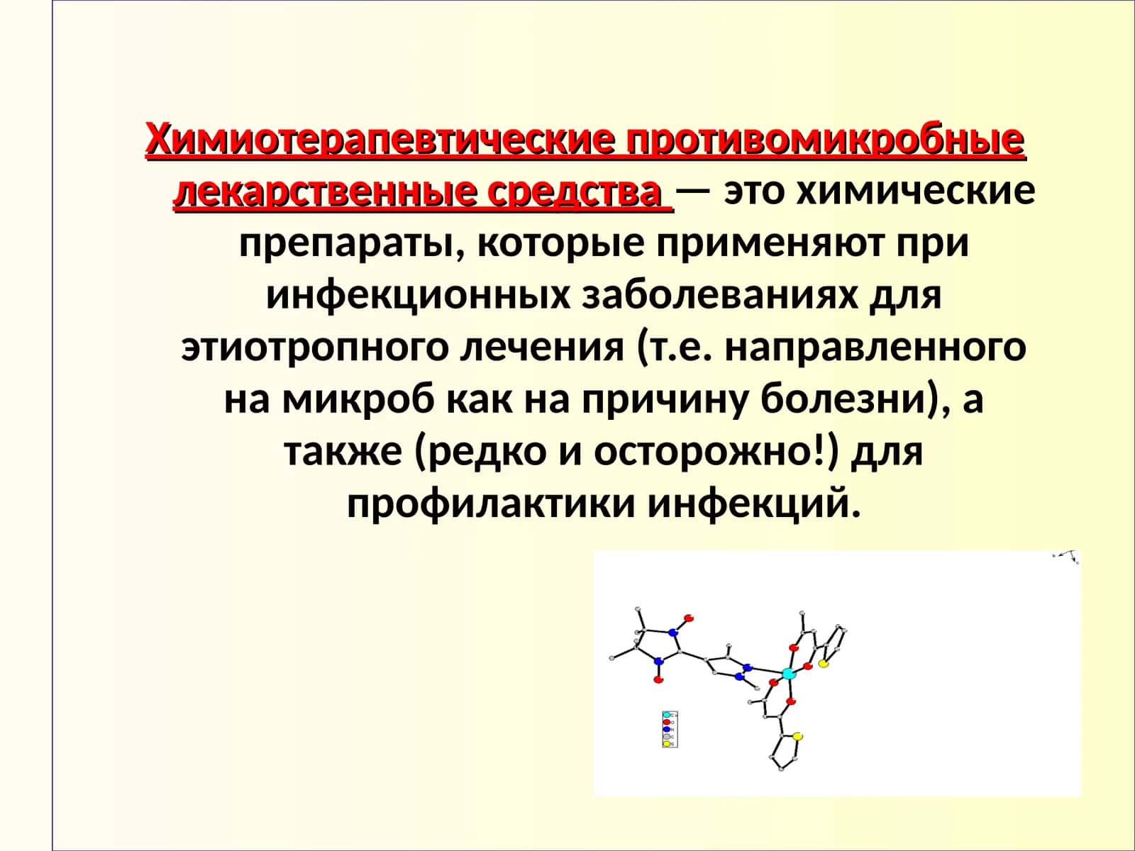 Химиотерапевтические противомикробные лекарственные средства 1