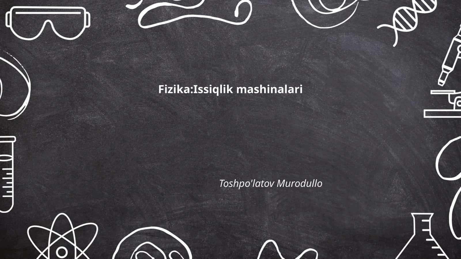 Issiqlik mashinalari 1
