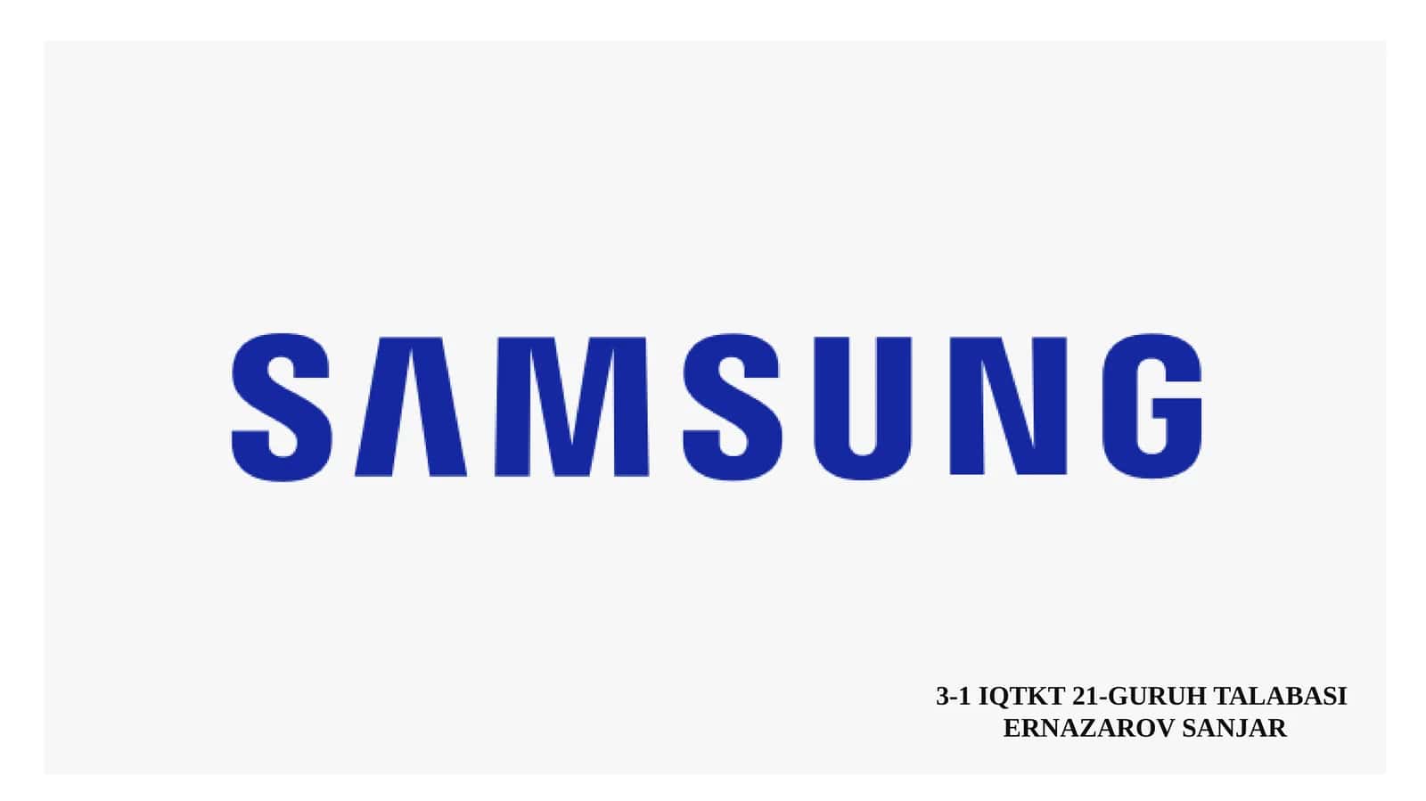Samsung Group 1