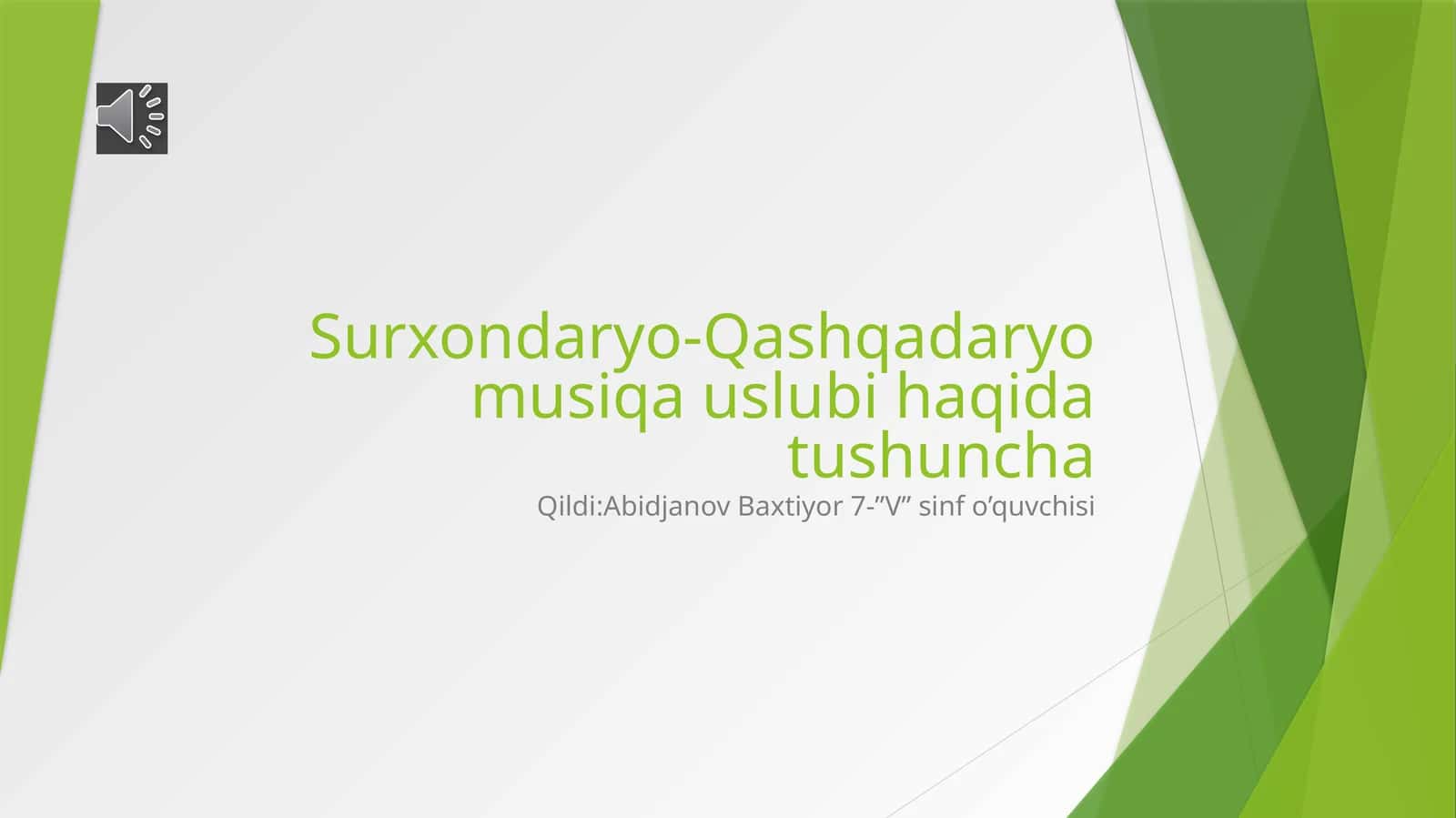 Surxondaryo-Qashqadaryo musiqa uslubi haqida tushuncha 1