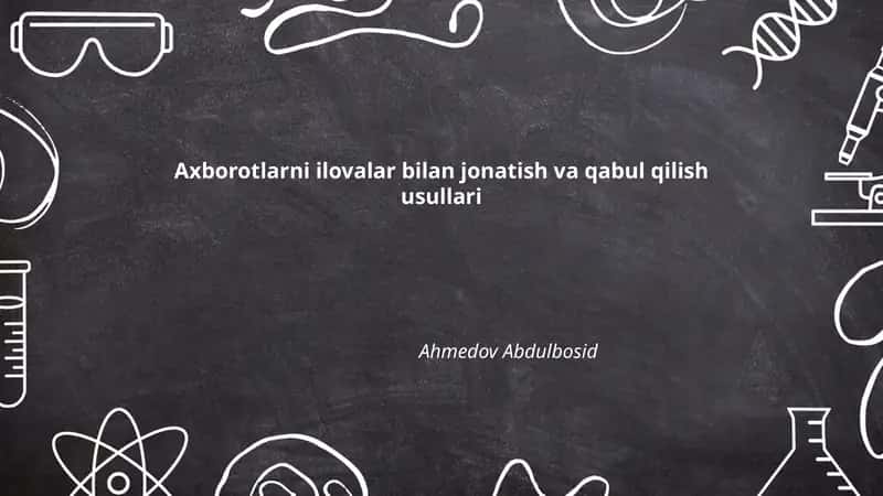 REST API orqali axborot almashish usullari 1