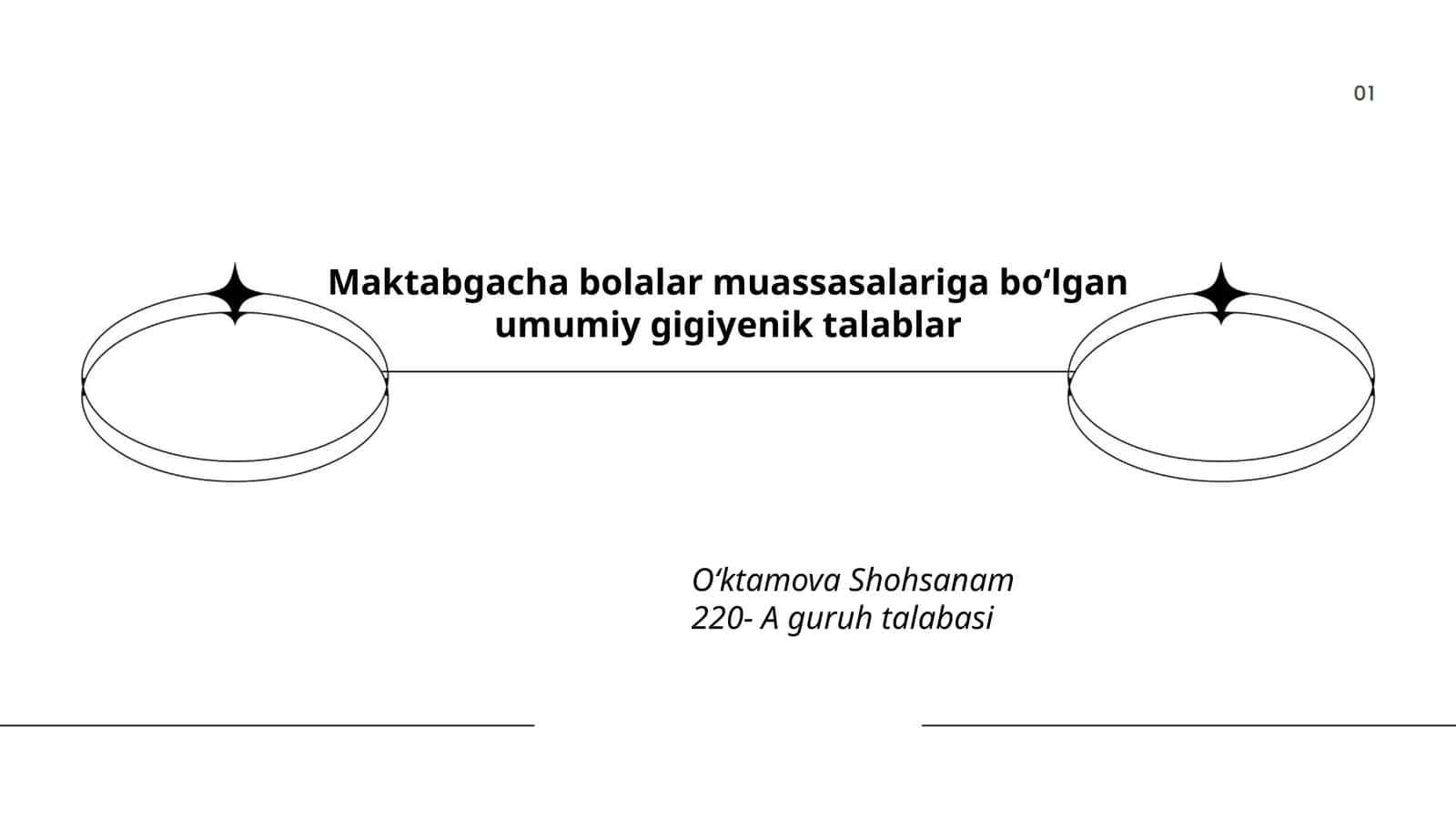 Maktabgacha bolalar muassasalariga bo‘lgan umumiy gigiyenik talablar 1