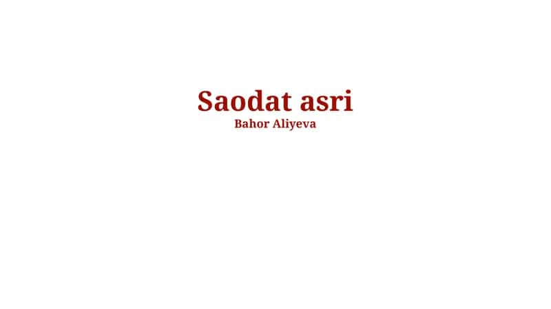Saodat asri 1