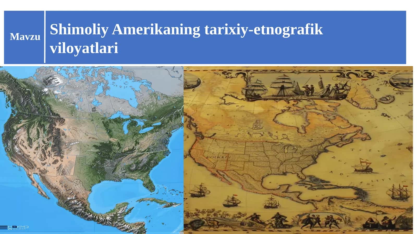 Shimoliy Amerikaning tarixiy-etnografik viloyatlari 1