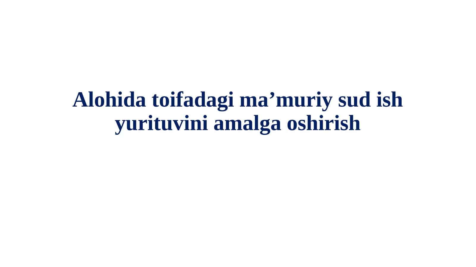 Alohidatoifadagima’muriysudishyurituviniamalgaoshirish 1