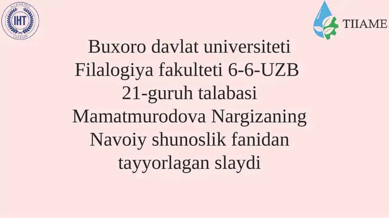 “Saddiiskandariy” dostonining boblar bo`yicha tavsifi 1