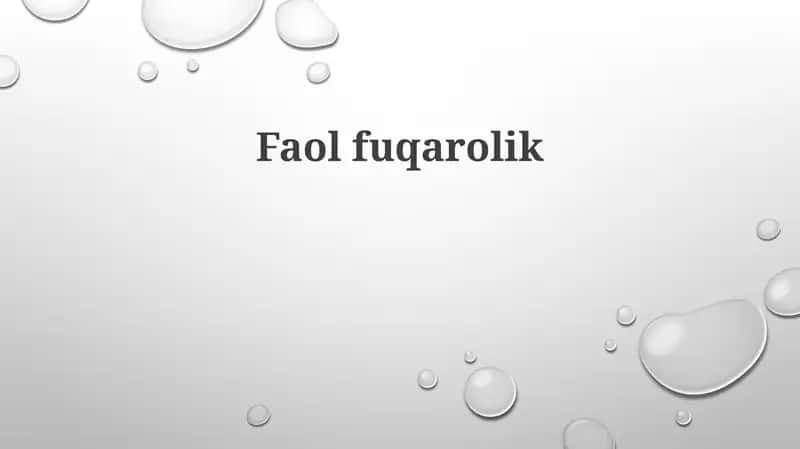 Faol fuqarolik 1