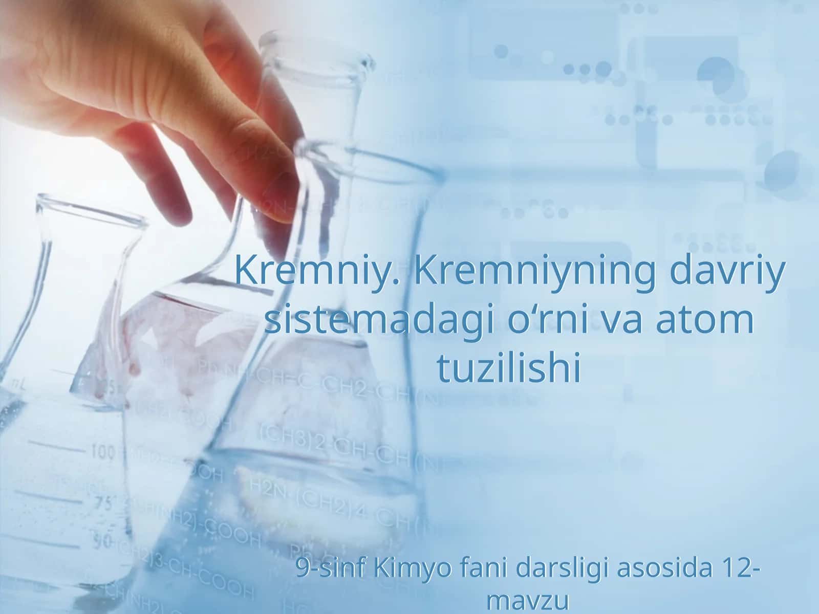 Kremniyning davriy sistemadagi o‘rni va atom tuzilishi 1