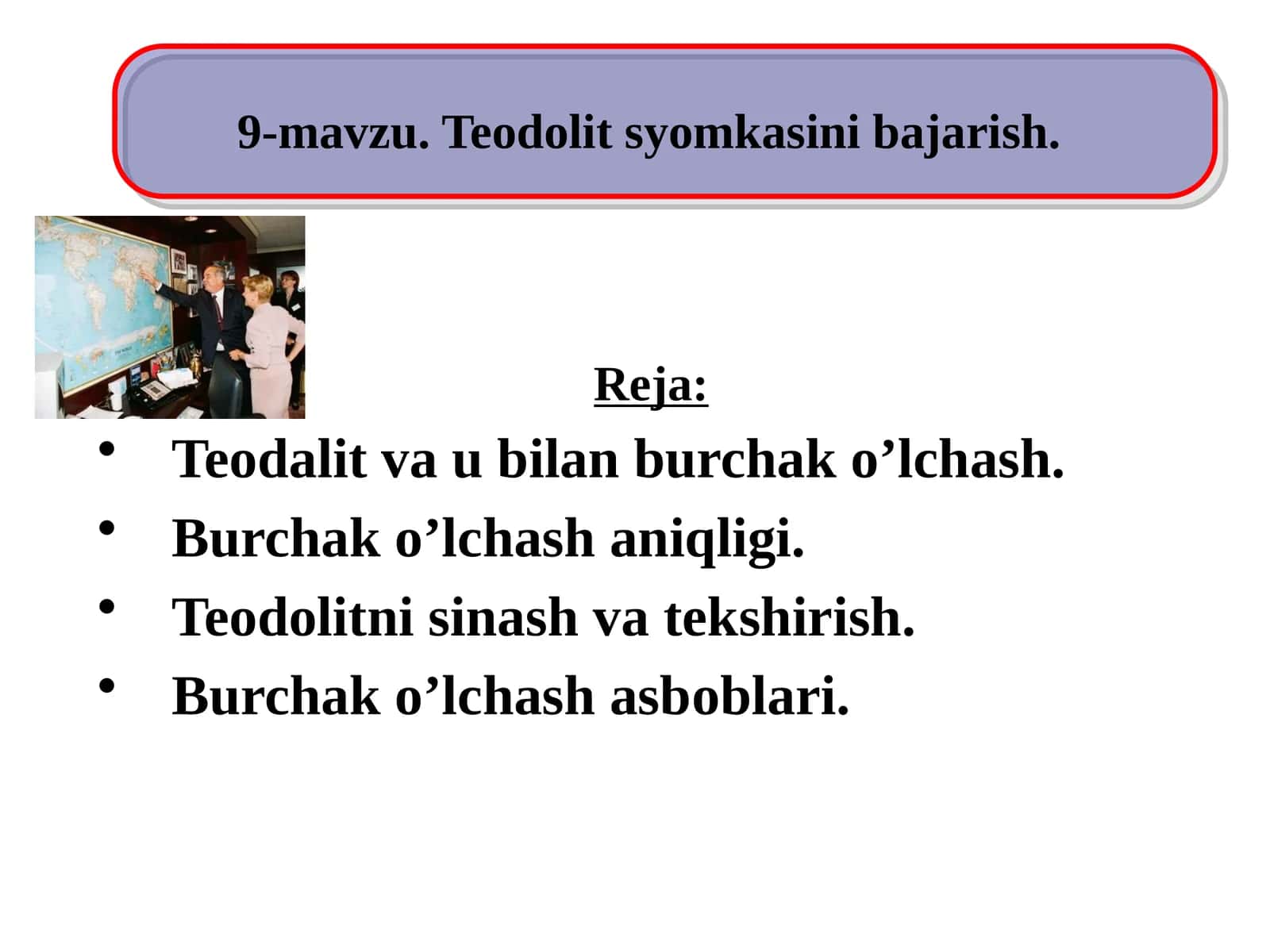 Teodolit va nivelir 1