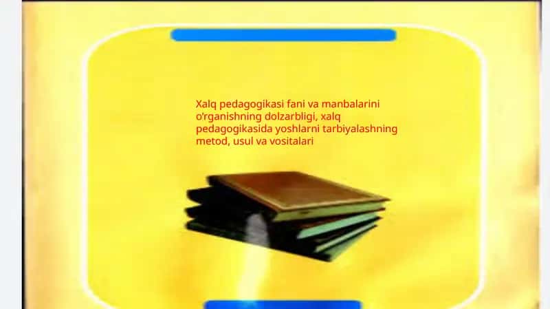 Xalq Pedagogikasi 1