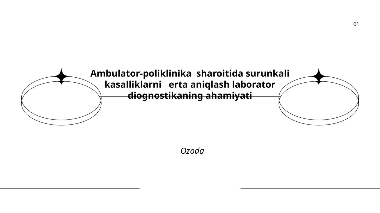 Ambulator-poliklinika sharoitida surunkali kasalliklarni erta aniqlash laborator diognostikaning ahamiyati 1