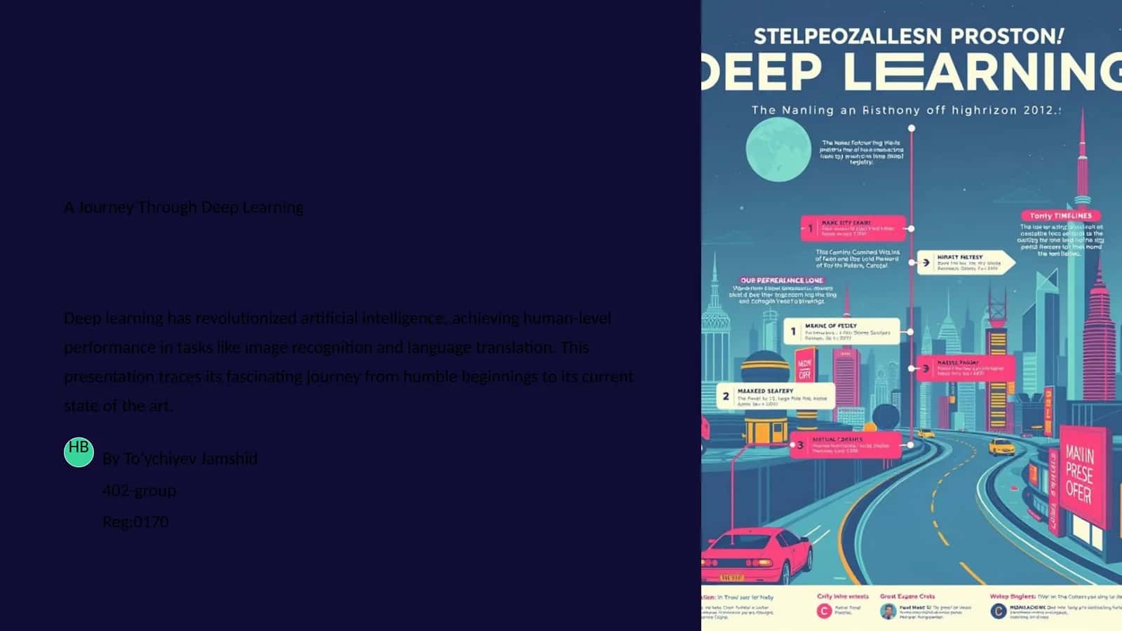 A Journey Through Deep Learning 1