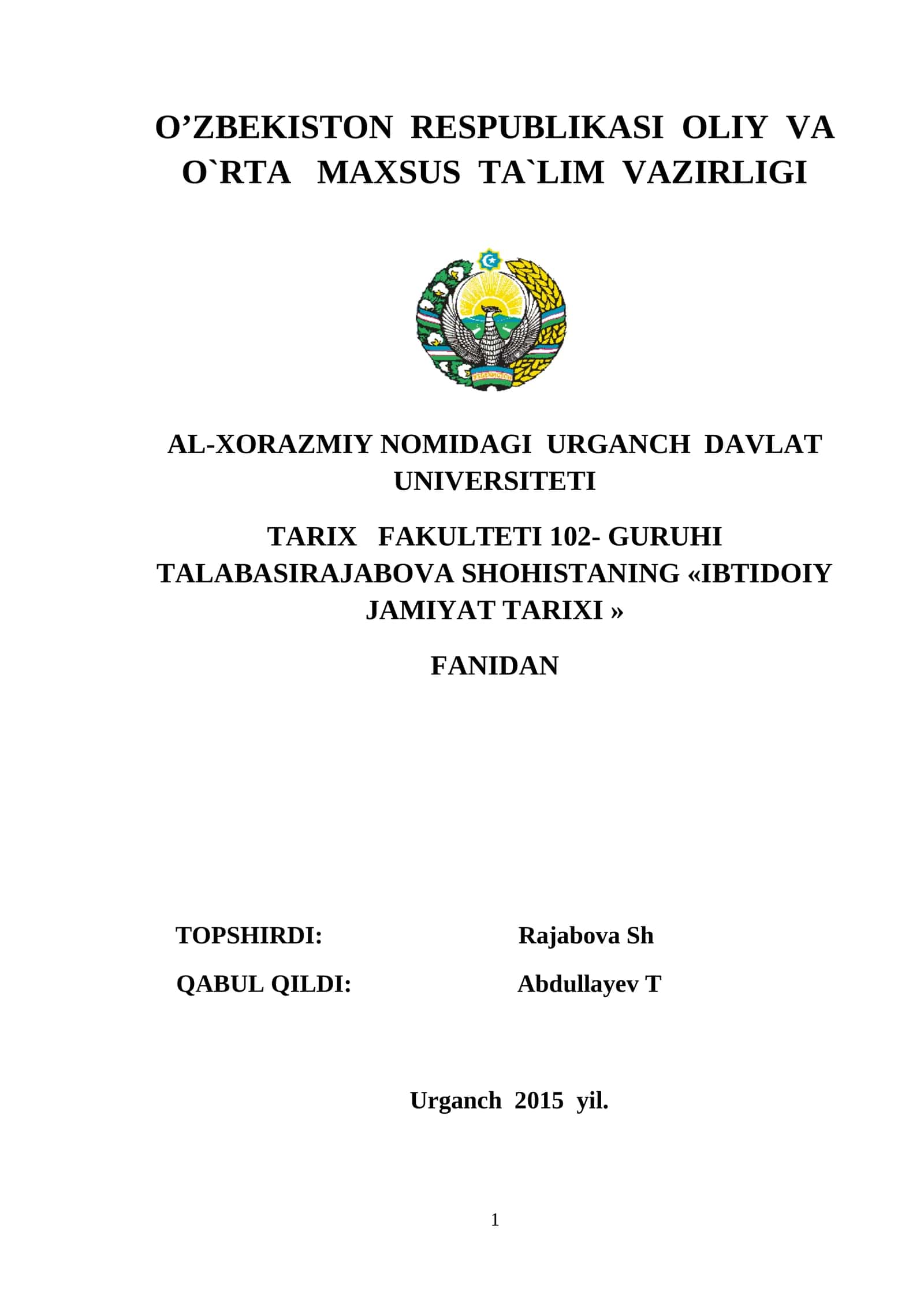 JAHON HUDUDLARIDA MEZOLIT DAVRI MASKANLARI 1