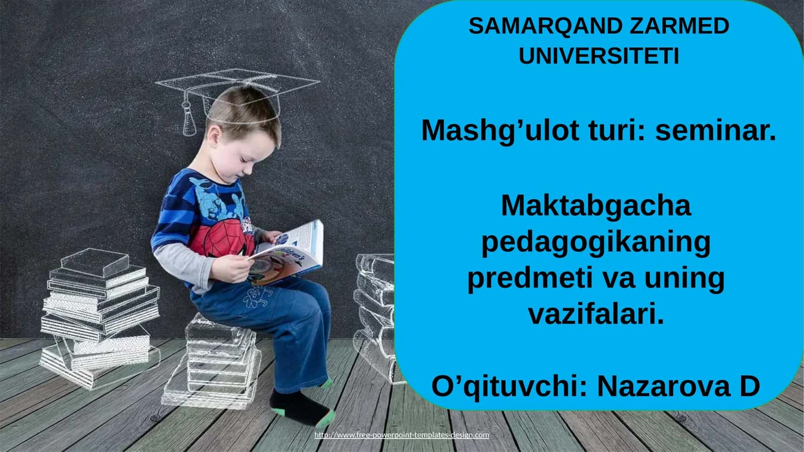 Maktabgacha Pedagogika 1