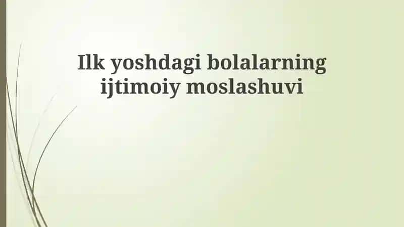 Ijtimoiy moslashuv
