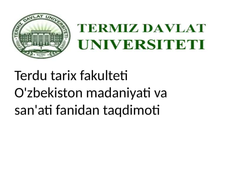 Toshkentdagi me'moriy obidalar 1
