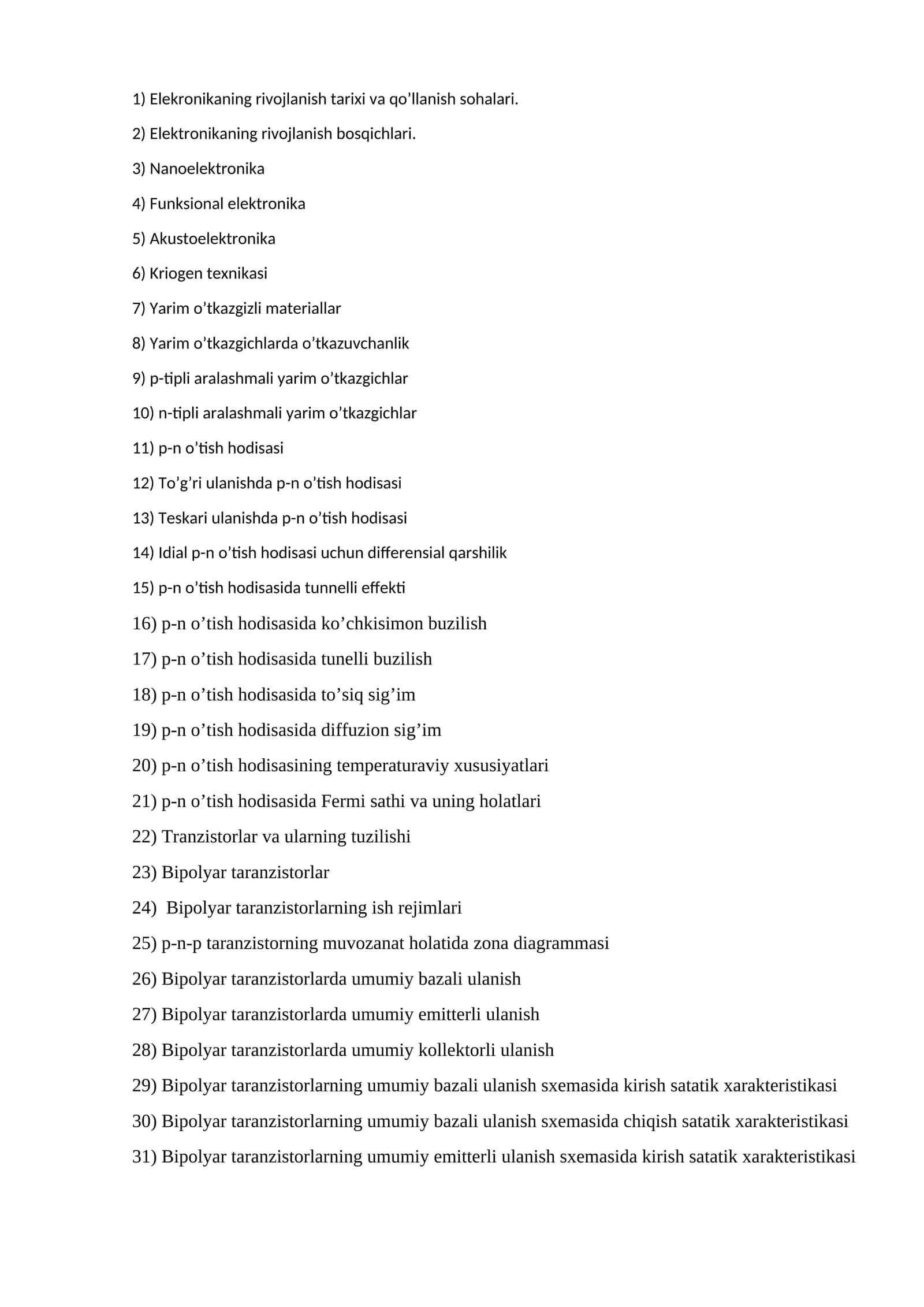 Nanoelektronika 1