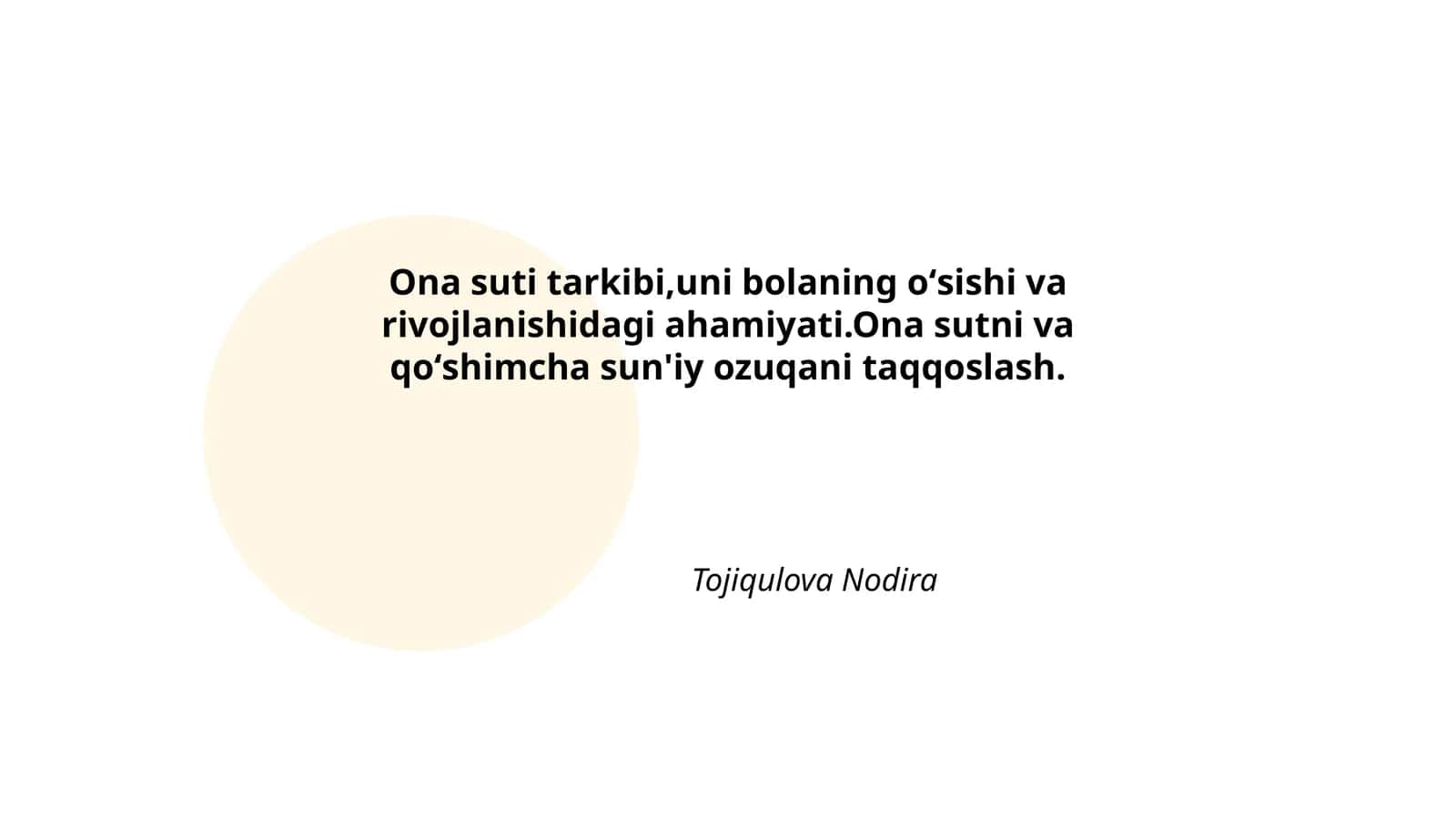 Ona suti tarkibi va uning ozuqaviy ahamiyati 1
