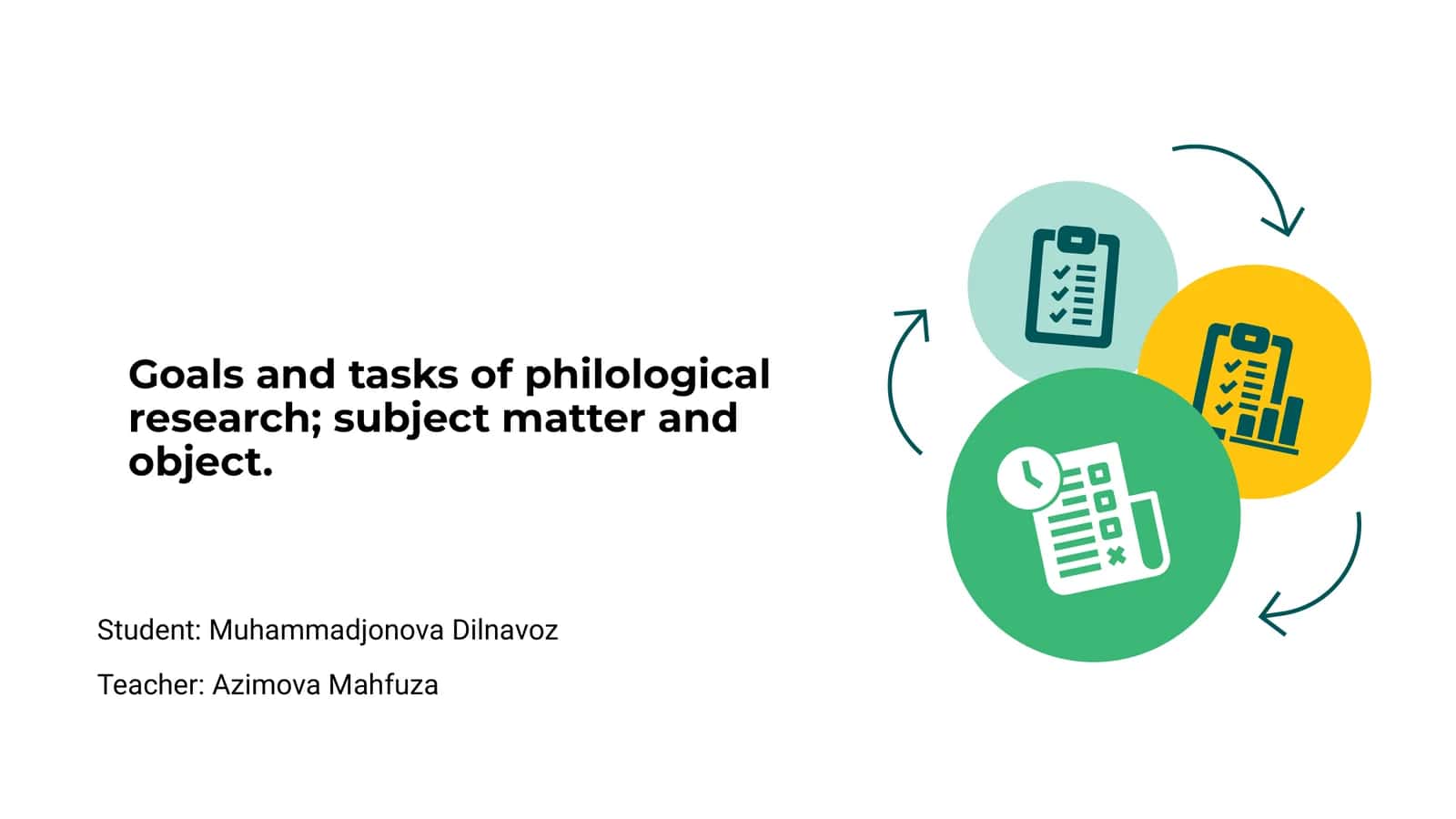 Philological Research 1
