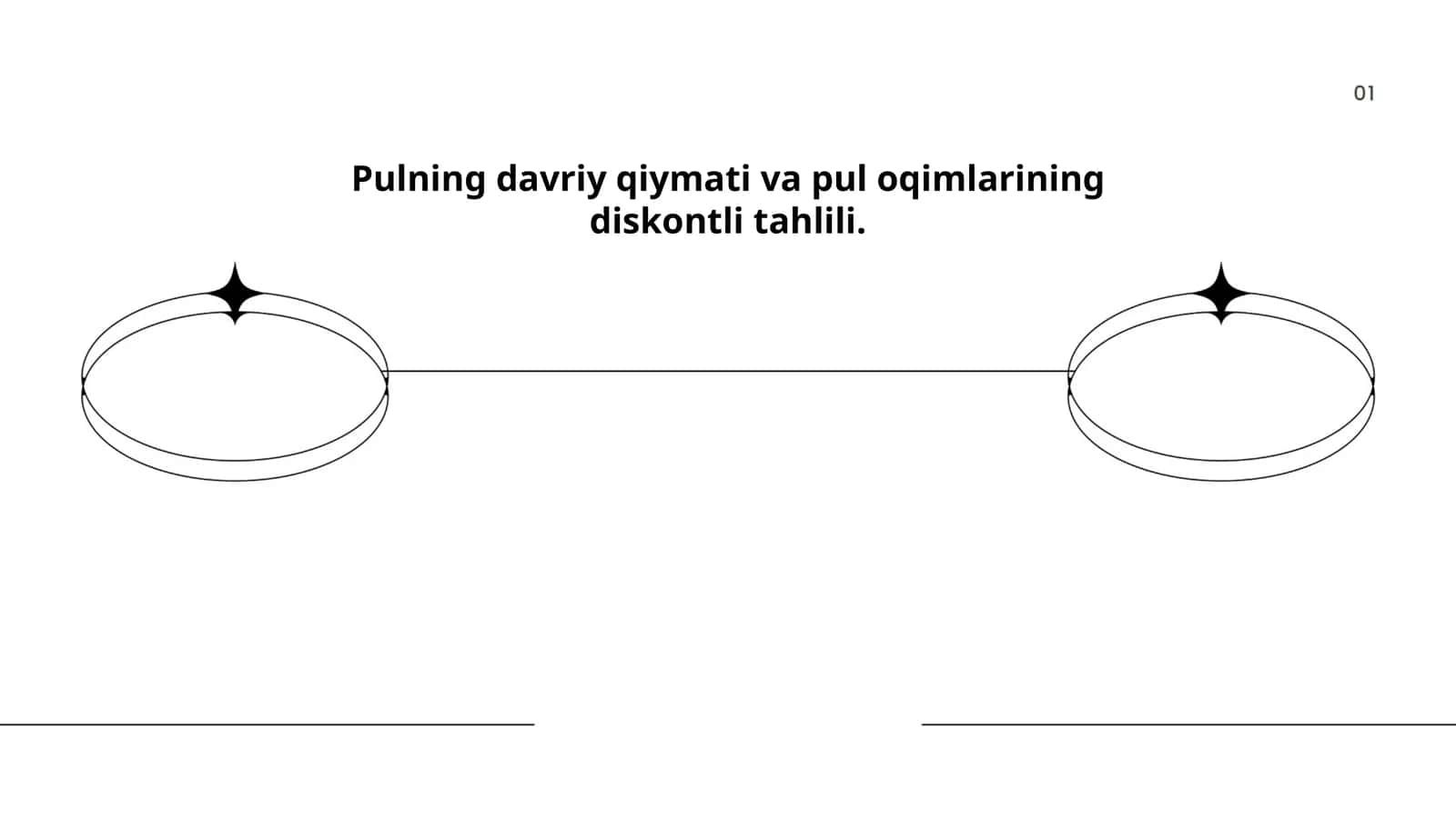 Pulning davriy qiymati va pul oqimlarining diskontli tahlili 1