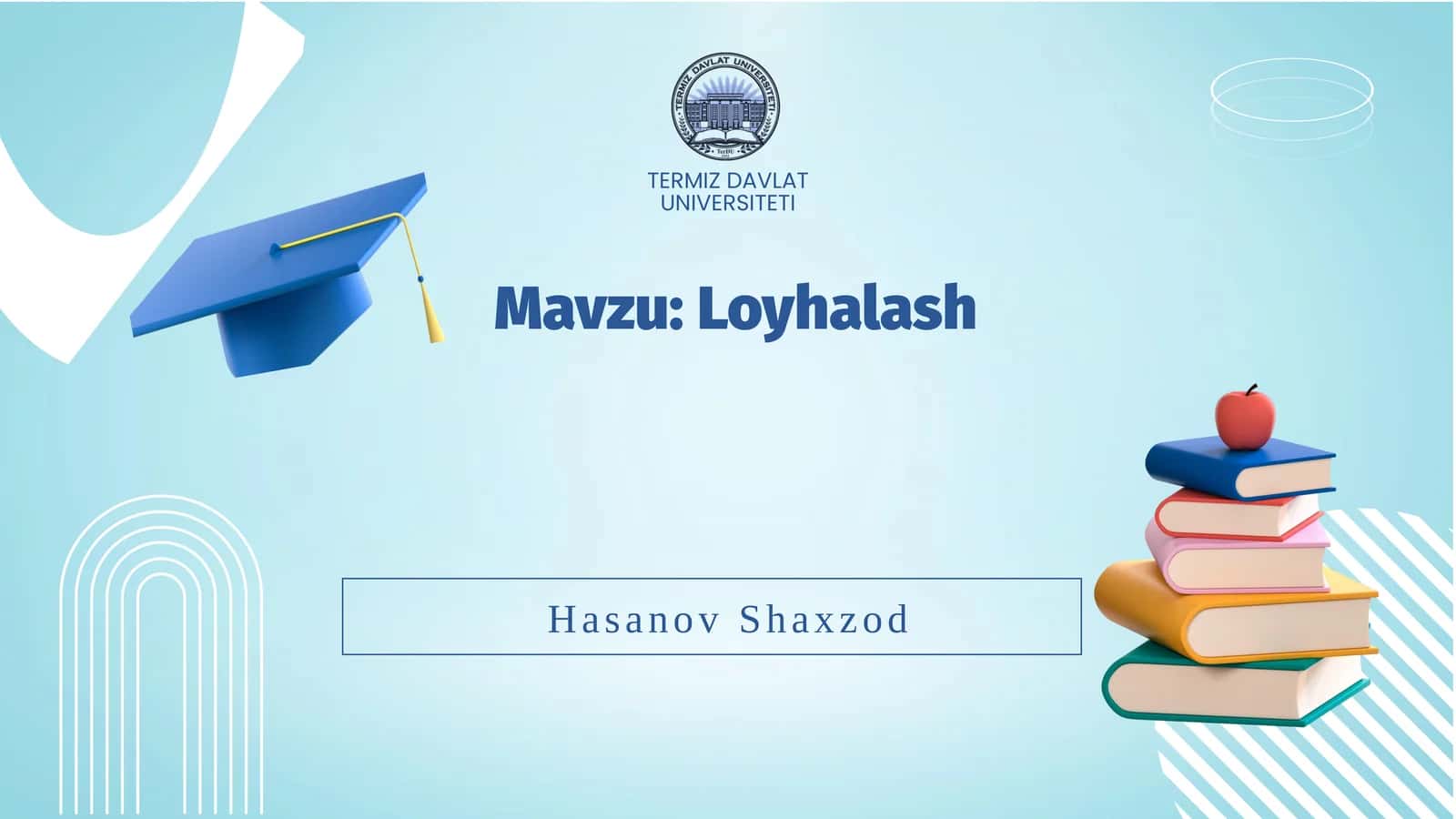 Loyihalash 1