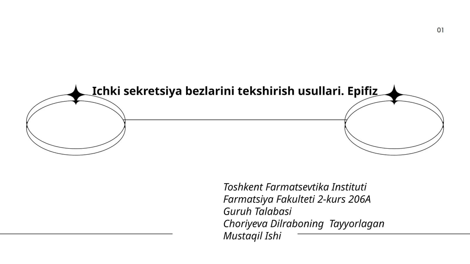 Ichki sekretsiya bezlarini tekshirish usullari. Epifiz 1