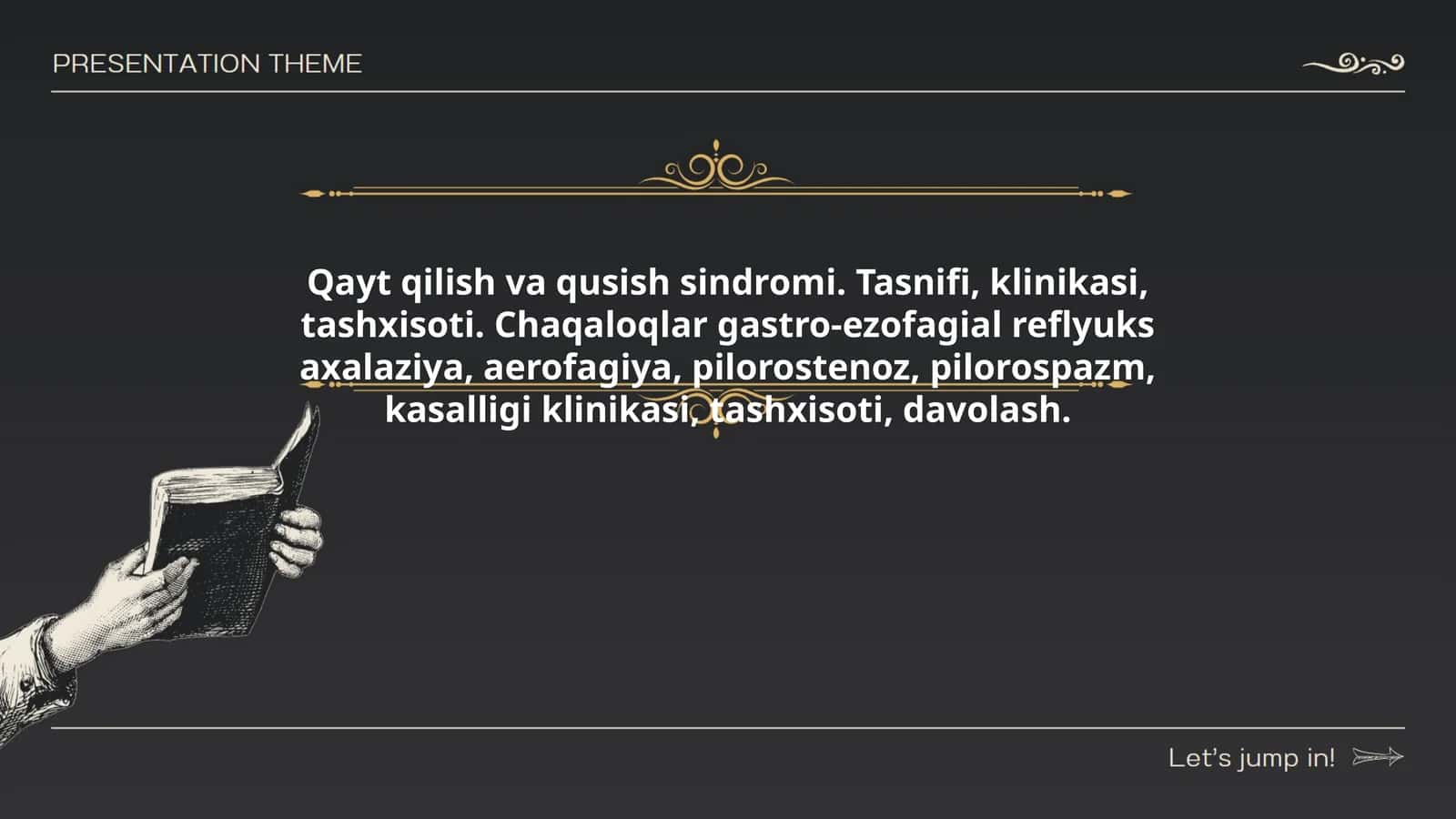 Qayt qilish va qusish sindromi. Tasnifi, klinikasi, tashxisoti. Chaqaloqlar gastro-ezofagial reflyuks axalaziya, aerofagiya, pilorostenoz, pilorospazm, kasalligi klinikasi, tashxisoti, davolash 1