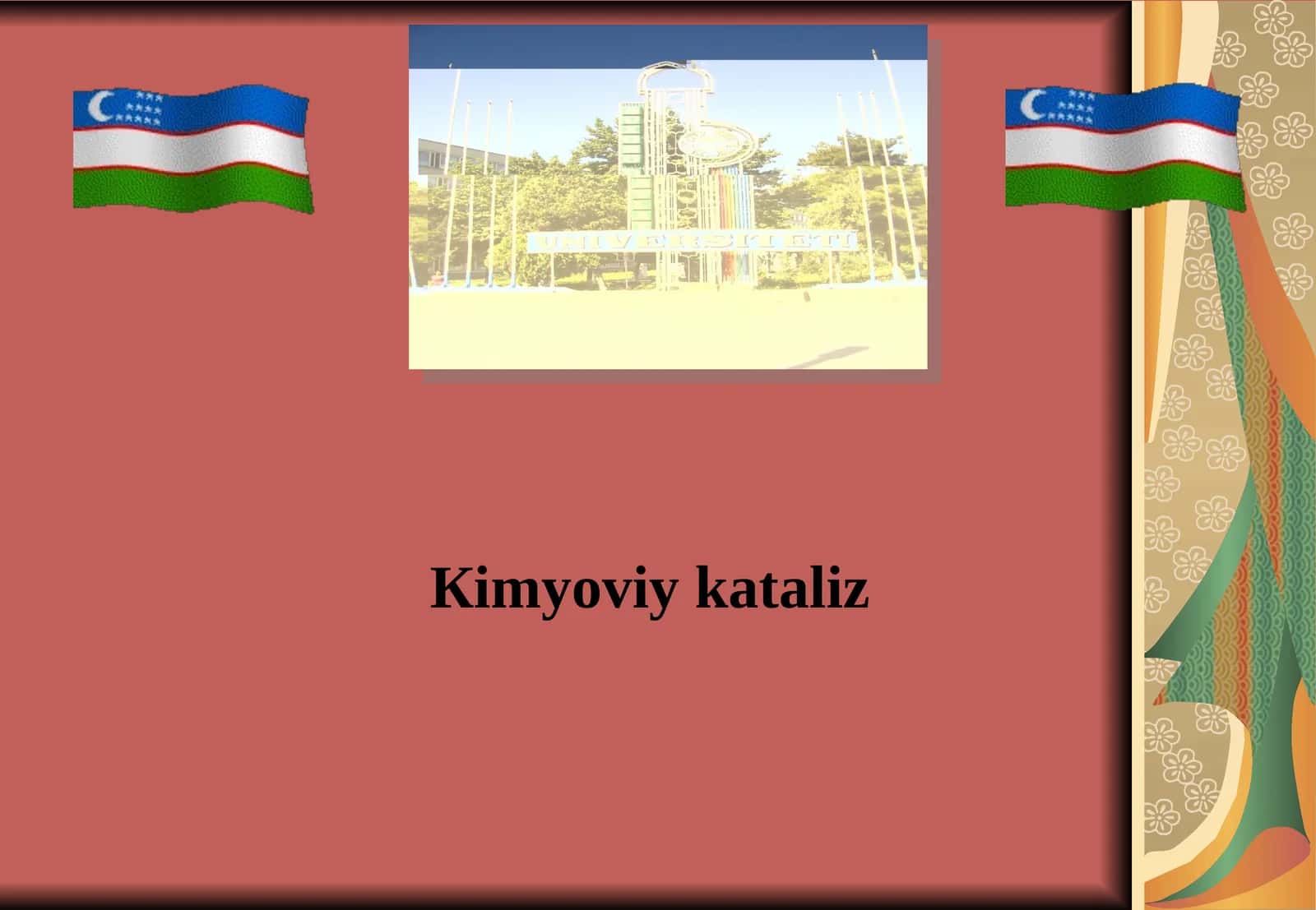 Kimyoviy kataliz 1