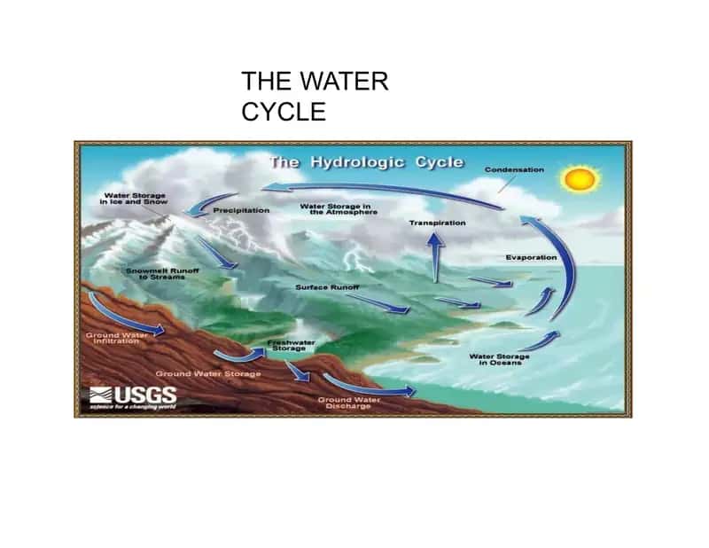 THE WATER CYCLE 1