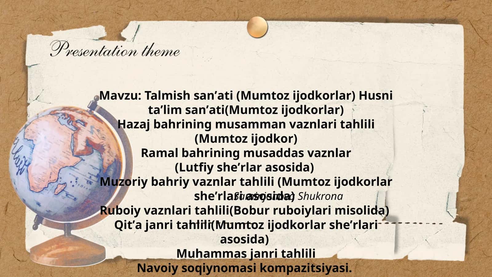 Talmish sanʼati (Mumtoz ijodkorlar) Husni taʼlim sanʼati(Mumtoz ijodkorlar) 1