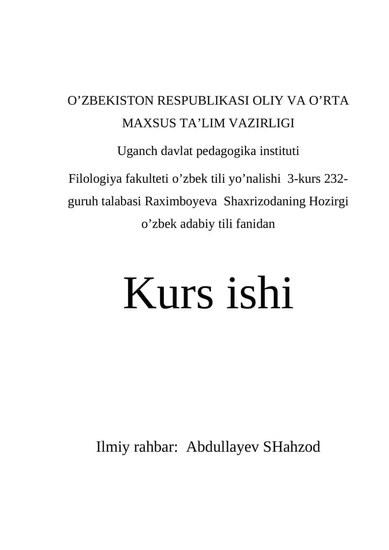 Til taraqqiyotining xalq tarixi bilan bog’liqligi 1