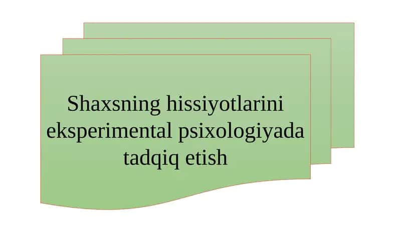 Umumiy psixologiya 1