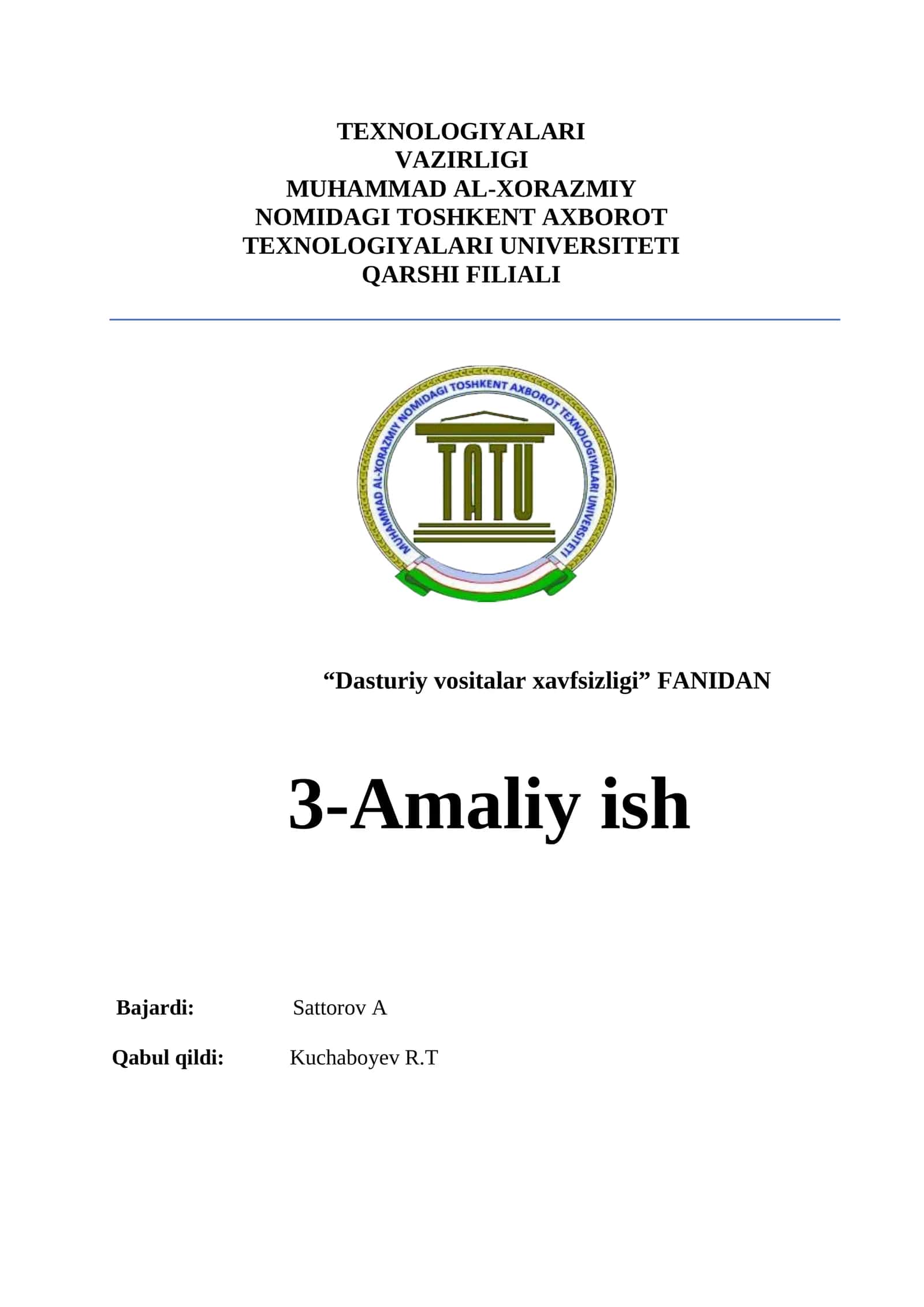 C++ dasturlash tilida to‘g‘ri kod yozish amaliyotiga ega bo‘lish 1