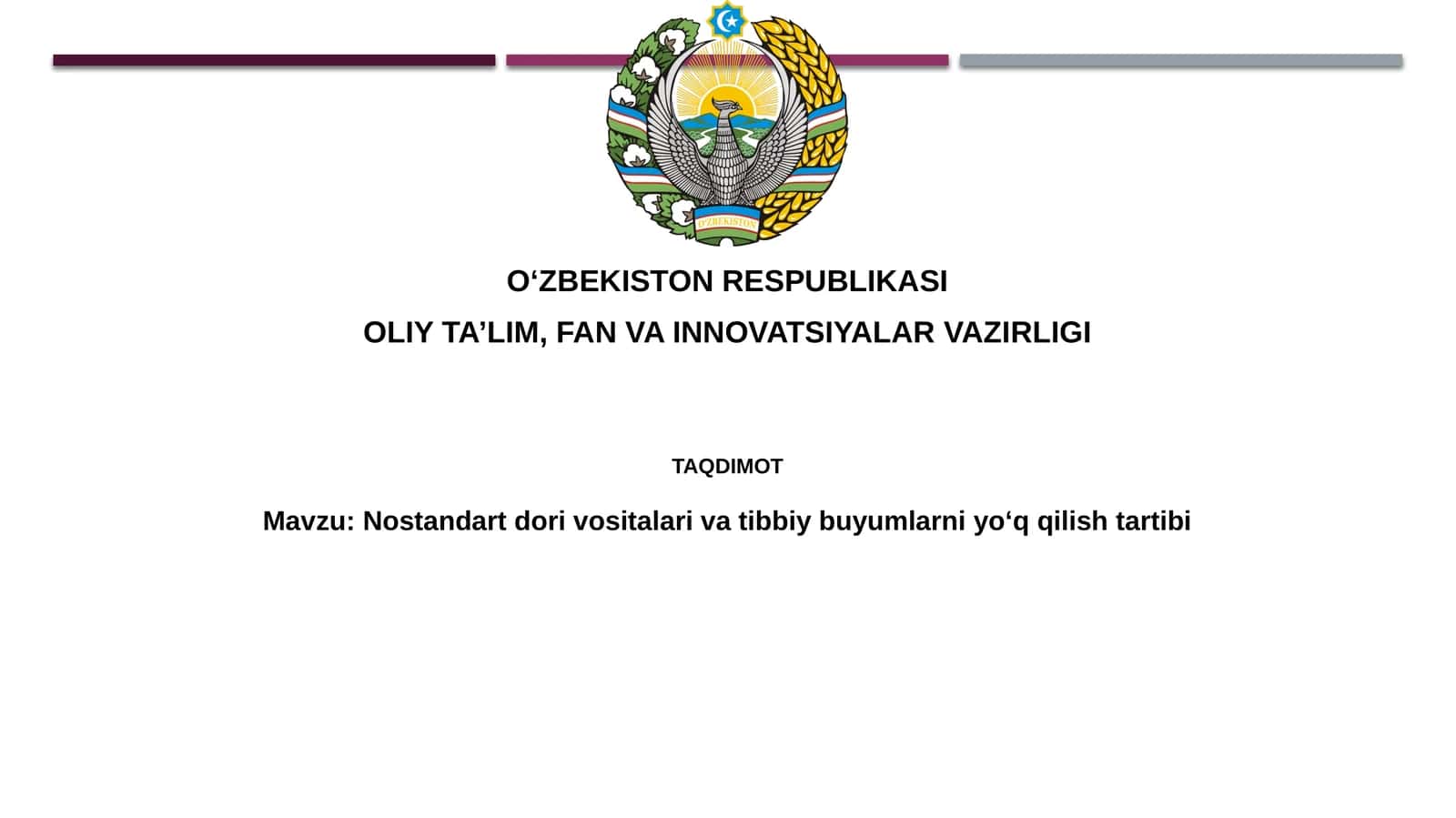 Nostandartdorivositalarivatibbiybuyumlarniyo‘qqilishtartibi 1