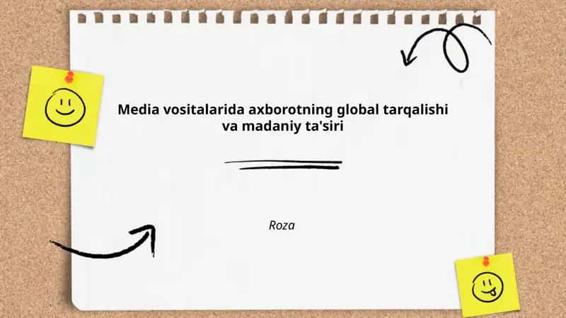 Media vositalarida axborotning global tarqalishi va madaniy ta'siri 1