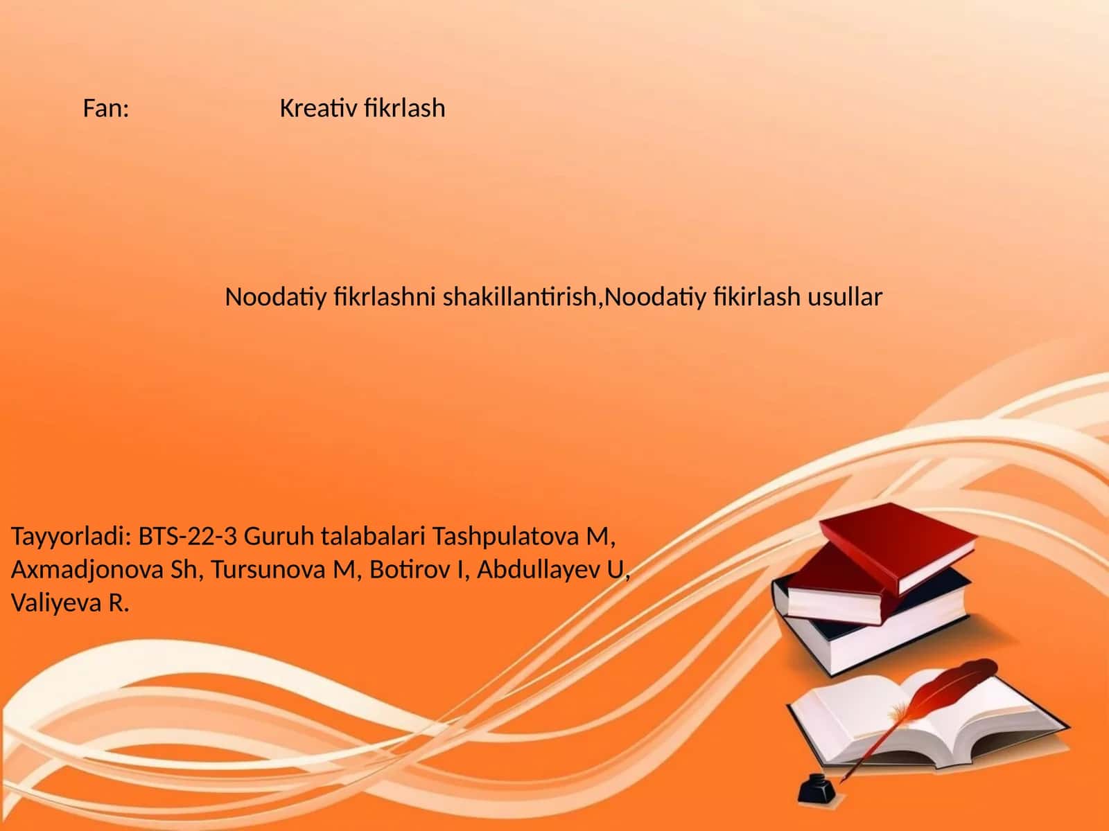 Kreativ fikrlash 1
