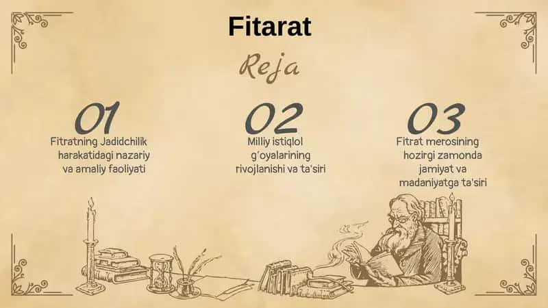Fitratning Jadidchilik harakatidagi nazariy va amaliy faoliyati 1