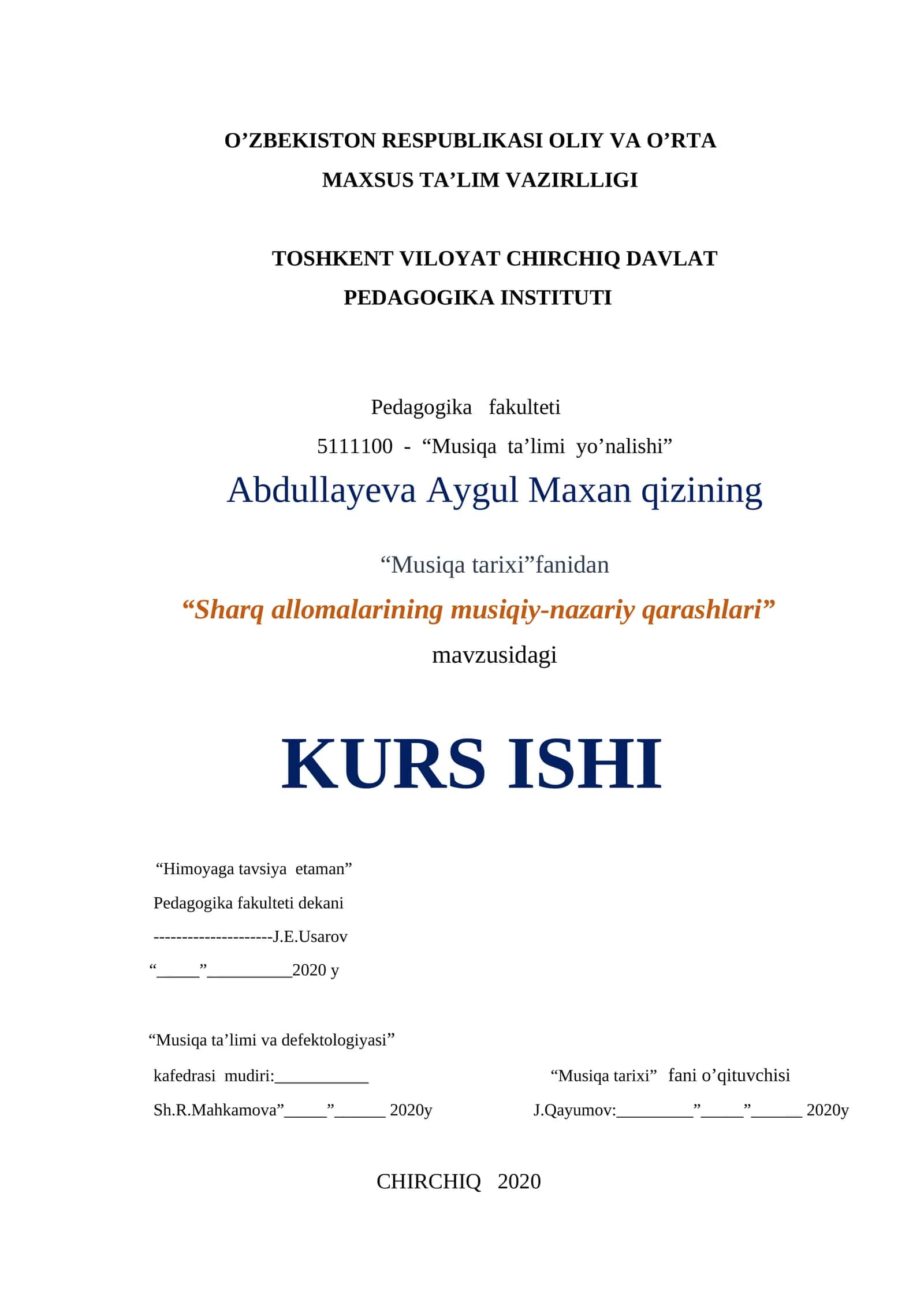 Sharq allomalarining musiqiy-nazariy qarashlari 1