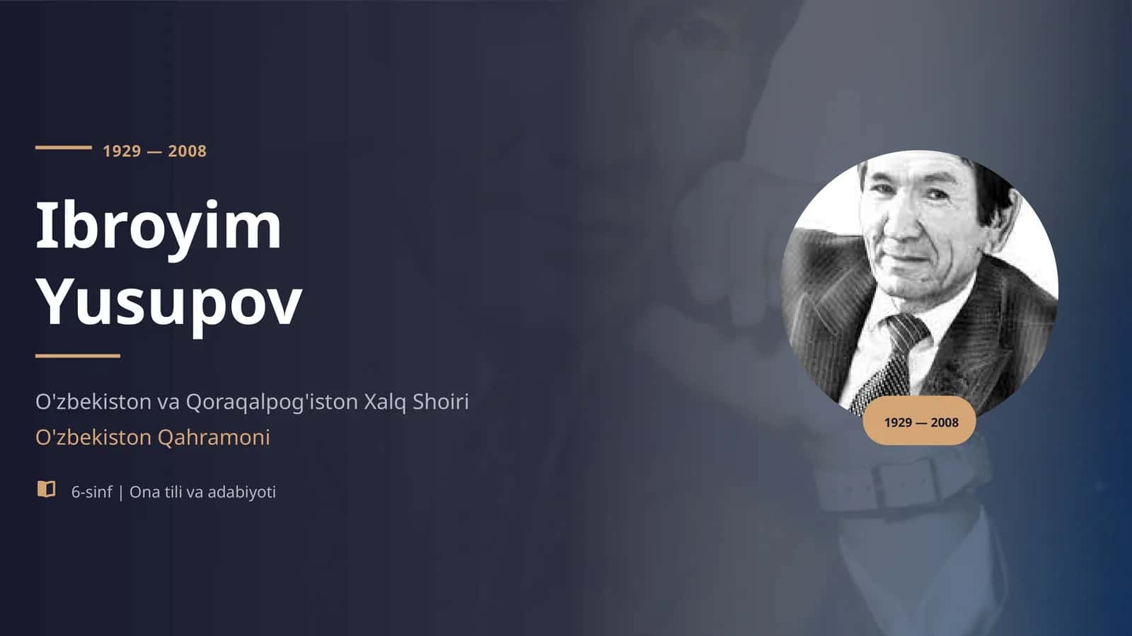 Ibroyim Yusupov 1