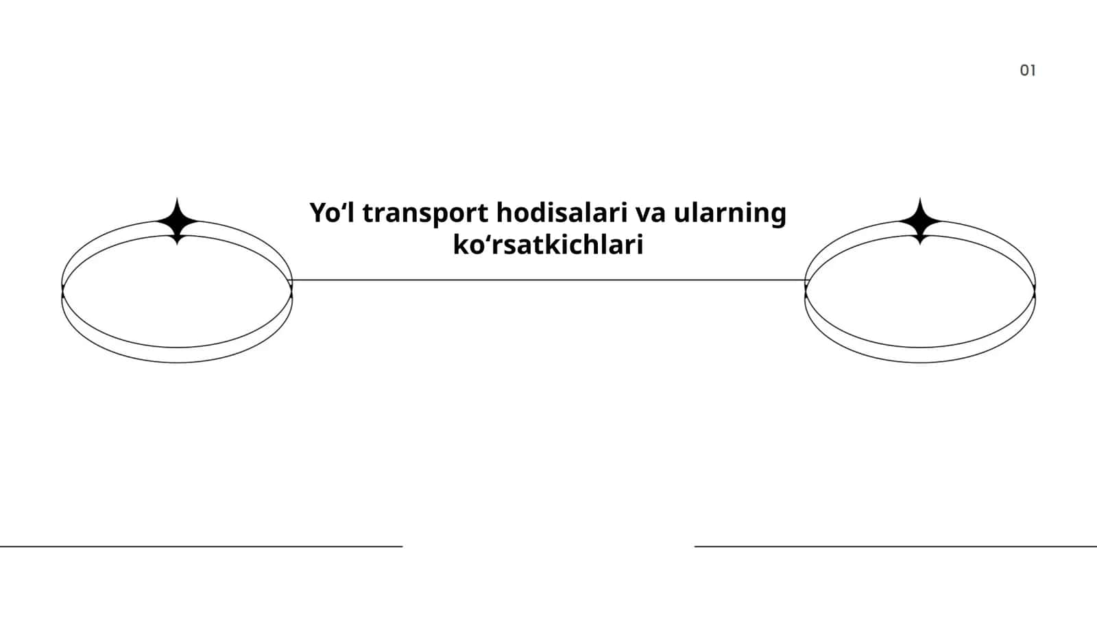 Yoʻl transport hodisalari va ularning koʻrsatkichlari 1