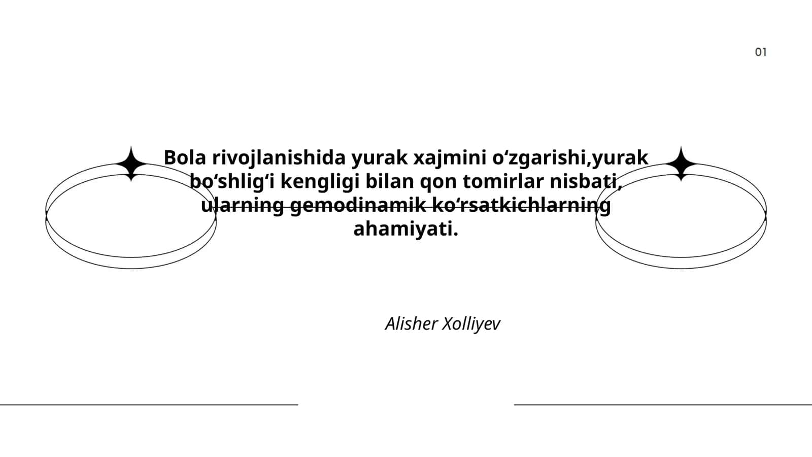 Bola rivojlanishida yurak xajmini o‘zgarishi 1