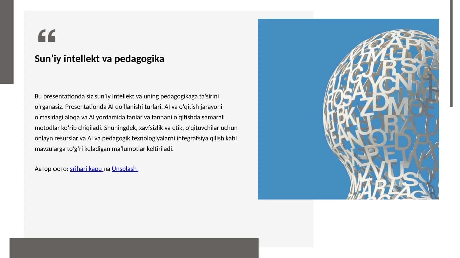 Sun’iy intellekt va pedagogika 1