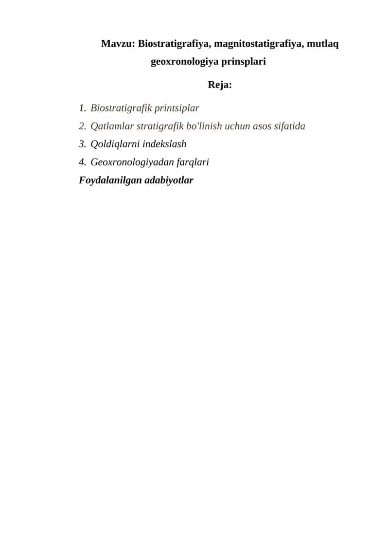 Biostratigrafiya 1