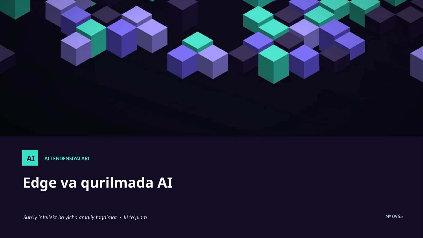 AI TENDENSIYALARI 1