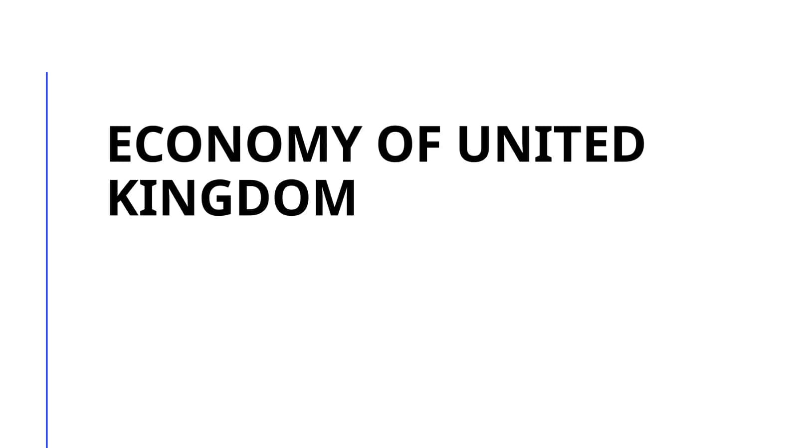 Key Sectors Driving the UK Economy 1