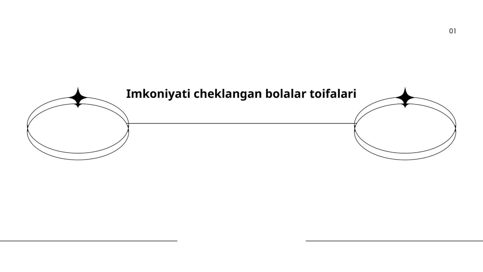 Imkoniyati cheklangan bolalar toifalari 1